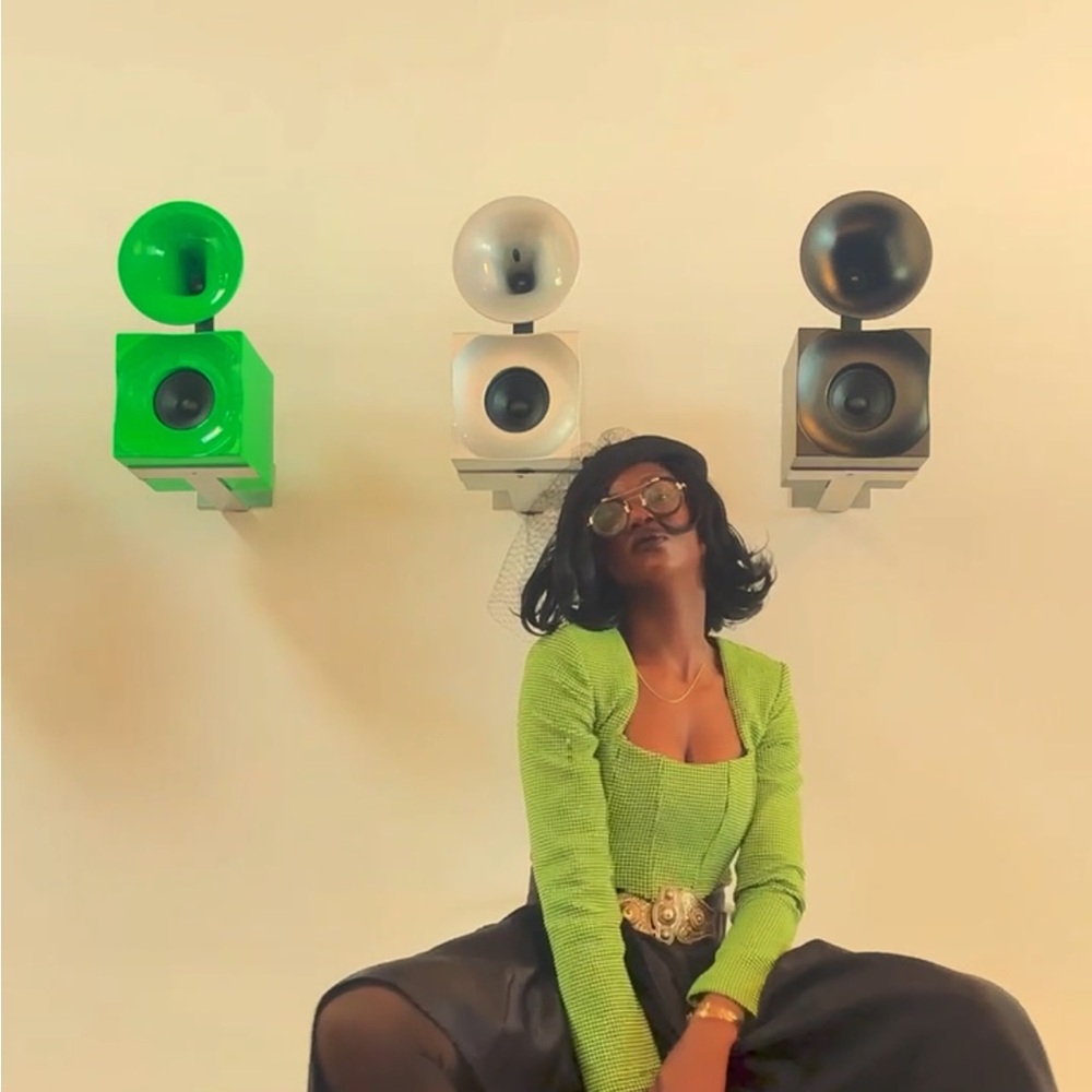 Zara Green Blouse